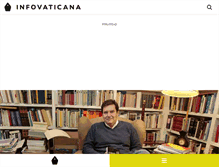 Tablet Screenshot of infovaticana.com